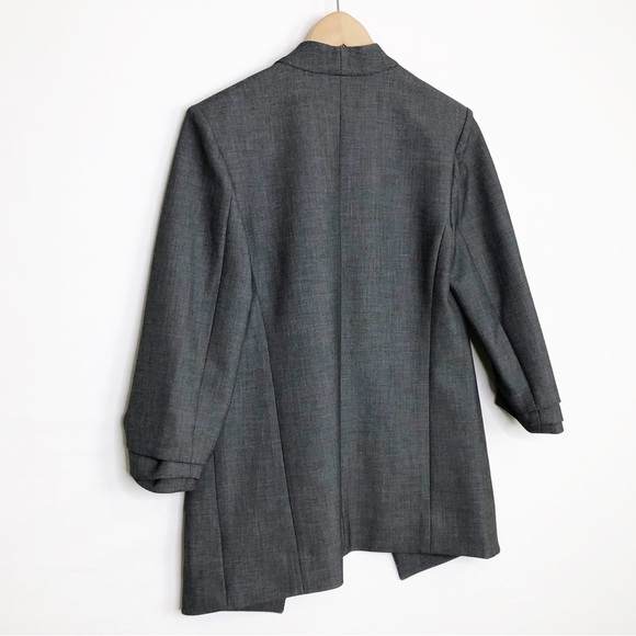 Babaton Aritizia Power Hip Gray open closure blazer - Picture 10 of 13
